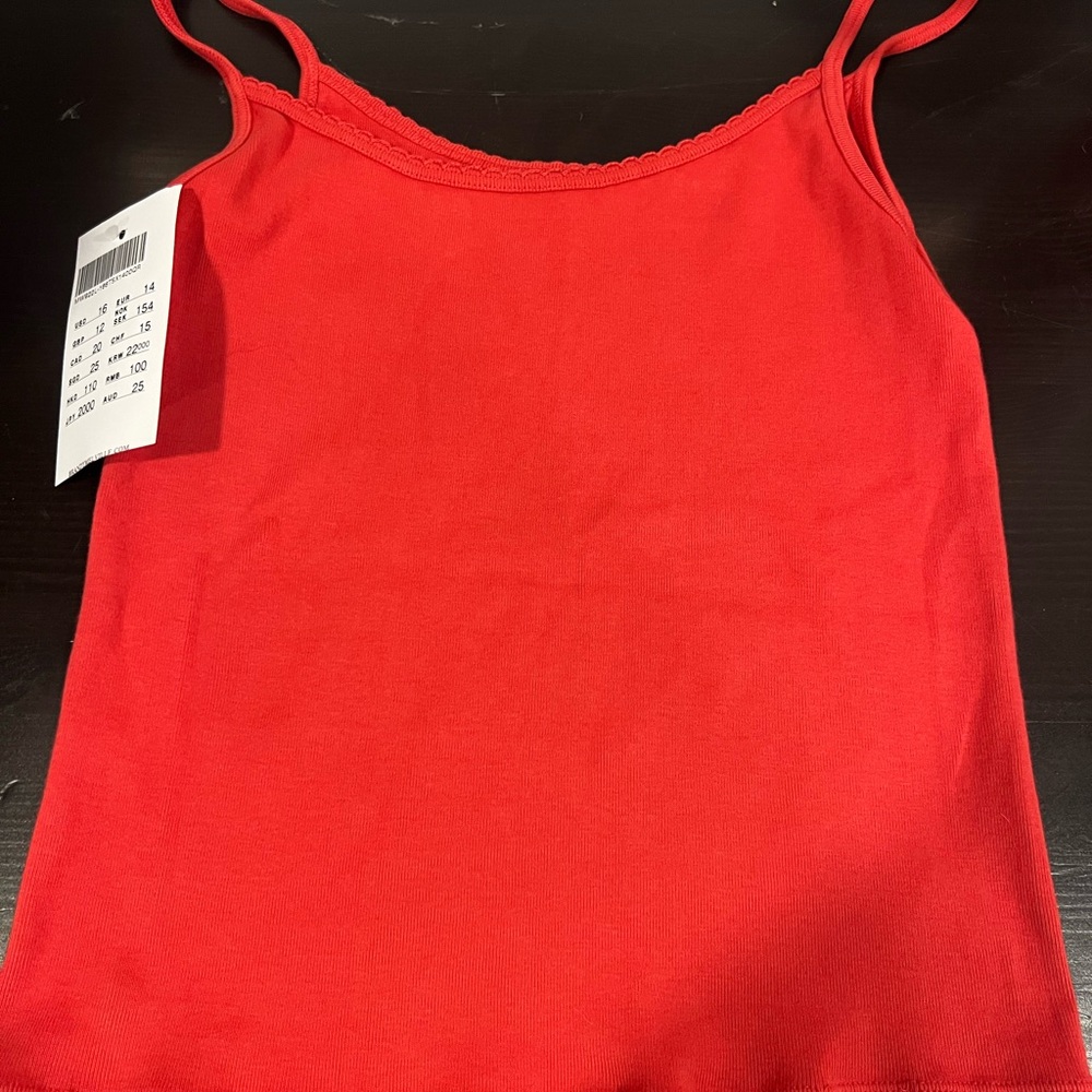 Brandy Melville Scarlet Camisole Top